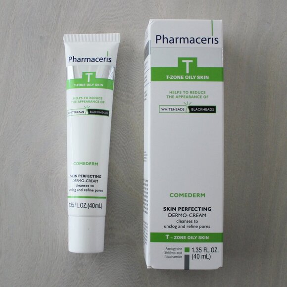 NEW Pharmaceris Comederm Skin Perfecting Dermo-Cream for T-Zone Oily Skin, 40 mL - Picture 1 of 6
